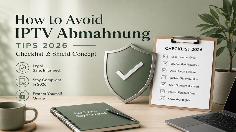 IPTV Abmahnung vermeiden 2026